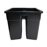 Lämmereimer Premium, 10 Liter, 6 Saugstellen, komplett mit Saugern und Kunststoffventilen