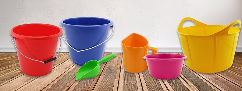 Buckets, bowls & scoops