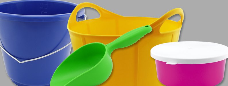 Buckets, bowls & scoops
